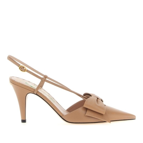 발렌티노 보우오우 포인티드 토 슬링백 펌프스 W2S0MX5DDT GF9