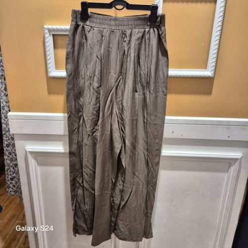 BCBG 올앤썬드리 가을25 크링클 바지 A5F7P391