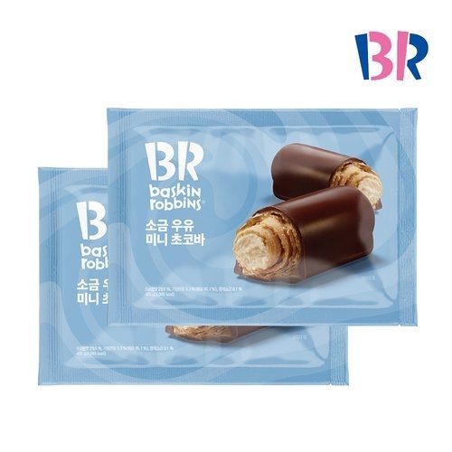 배스킨라빈스  소금우유 미니초코바 405g