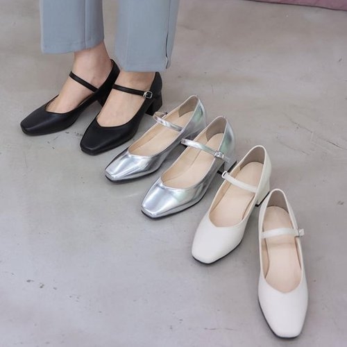 셀러허브 여성 NID-5006빅 발편한 메리제인 구두