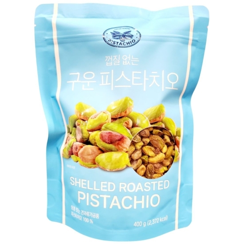 더채움 껍질없는 무염 피스타치오 400g