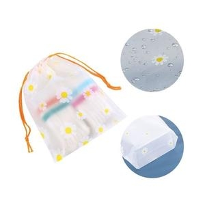 파우치 플라워 16x20 반투명 복조리형 WFI0KEQ