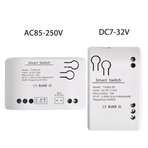 스마트 1CH Tuya 원격 제어 무선 Wifi 스위치 모듈 DC7-32V AC85-250V 2200W RF 수신기 10A 릴레이..