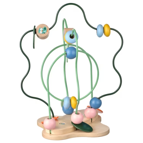 UPPSTA 웁스토 나무구슬꿰기 멀티컬러 305.138.81