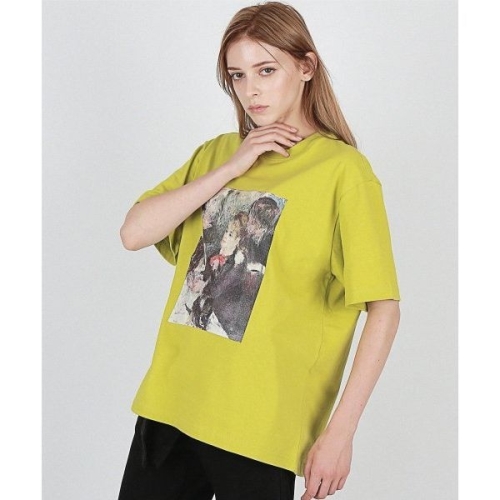 꼼파뇨 CPGN STUDIO 16수 famous painting 반팔 옐로우그린 ZK910412 165739