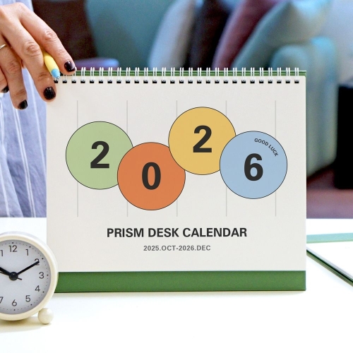 인디고  2026 프리즘 탁상 달력