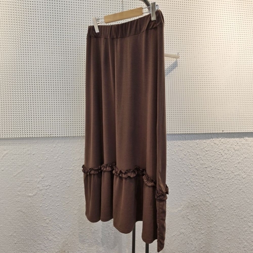 아이우먼 곱프릴스판밴딩스커트 RAS490M506 빅사이즈