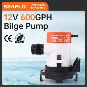 SEAFLO  전기 수중 펌프 600GPH 필터 미니 12V 빌지 물 대피 보트 선박 해양