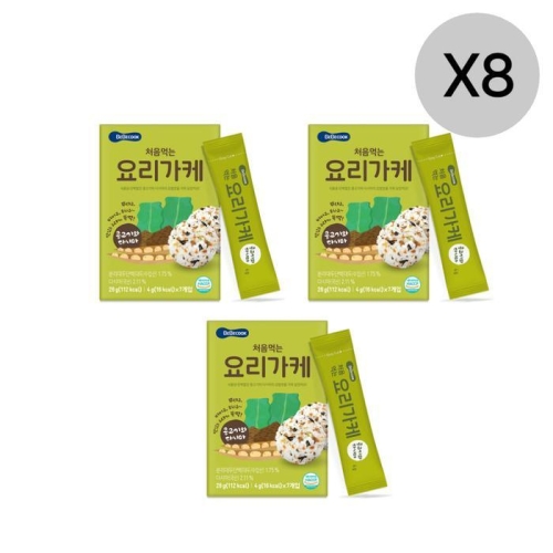 베베쿡 처음먹는 요리가케 콩고기와 다시마 28g