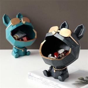 셀러허브  라일리 Rly JGN 황금선글라스 강아지 보석 수납함 화이트 S9904137