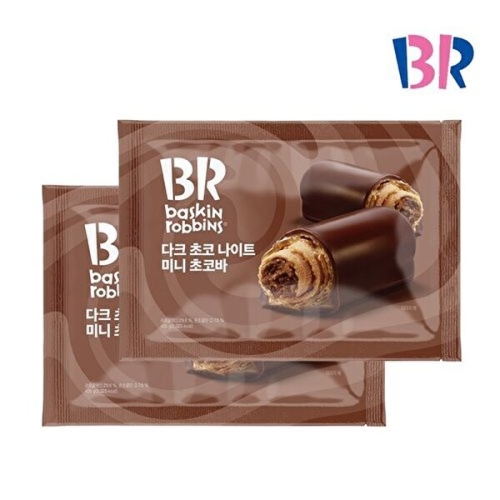 배스킨라빈스  다크초코나이트 미니초코바 405g