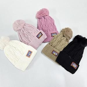 셀러허브 바르딘 케이블무늬 방울 니트 털모자 SD-241205 S27436199