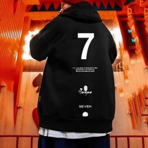 세븐  로고 프린팅 디자인 데일리 흐티숙 ISTS74 남방 WFI7STM