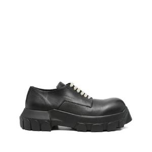 릭오웬스 Bozo Tractor lace up shoes RU02E1884LOO99 T