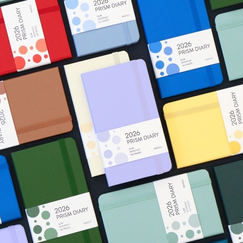 인디고  2026 프리즘 슬림 먼슬리 다이어리