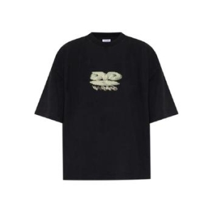 VETEMENTS 그래픽 프린트 티셔츠 UH76TR380B1000