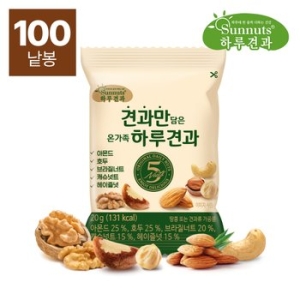 선명농수산 견과만 담은 온가족 하루견과 20g