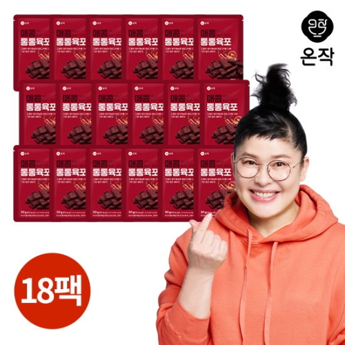 온작  매콤통통 우육포 30g