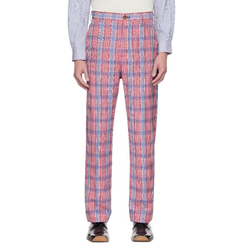 비비안웨스트우드 Red Blue Doc Trousers 251314M191022