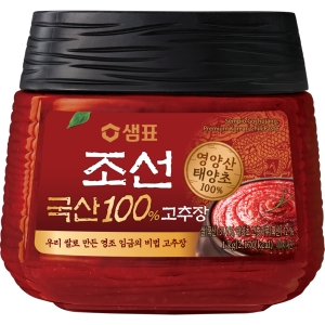  샘표 국산 100% 조선 고추장 1kg [1개]