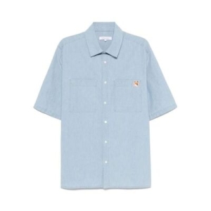 메종키츠네 반팔 셔츠 OM00424WC5006 INDIGO 668305_114543065