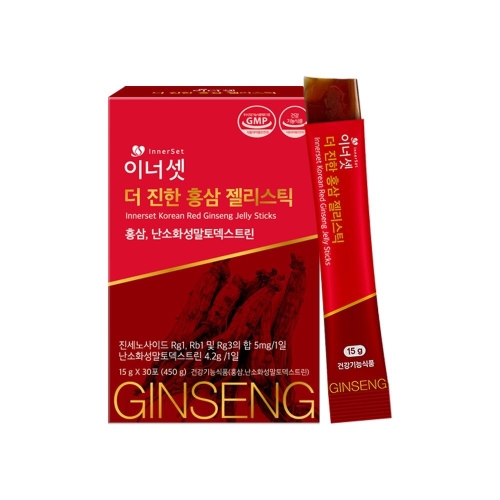 이너셋 더 진한 홍삼 젤리스틱 15g 30포
