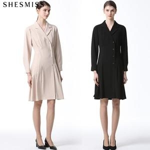 샬롯 버튼다운 투턱 원피스17201710588586