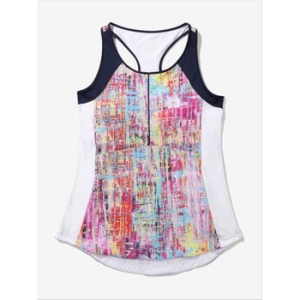 휠라 여성 글로벌 패턴 탱크탑 FS2ITF2393F