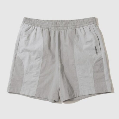 엄브로 M 반바지 CQK UP321CHP77-YGR1 썬샤워 우븐 4부 반바지 / YELLOW GREY