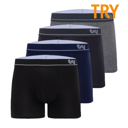 TRY 남성 드로즈 면드로즈 아웃밴드 단색 학생팬티 사각팬티 TMDROM6 1매입