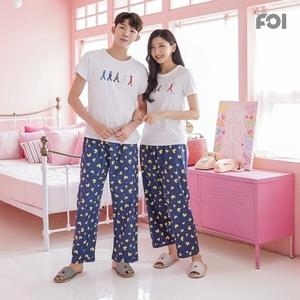 포이 예스플러스 특면 9부 오리오리 커플파자마/잠옷/홈웨어/면파자마/파자마바지_10631665_588977 588977_1063..