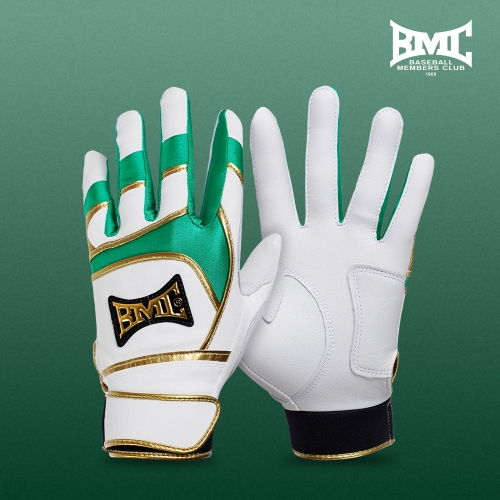 BMC  무료자수 PRO-23 비엠씨 프로 23 양피 성인 유소년 야구 배팅장갑 XL 5. 23 BPR-231 화이트/블루 상품이미지