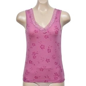 모아 부드러운 촉감 플라워 나염 데일리 레이스 런닝 WFIE39H