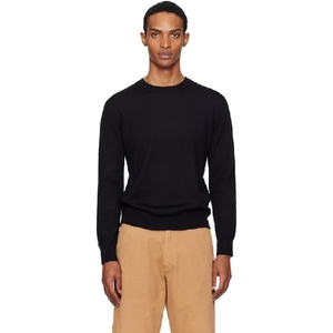 메종마르지엘라 남성 블랙 버진 울 스웨터 252188M201002