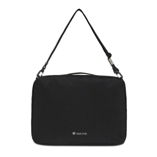 스노우피크 듀얼테크 스퀘어 크로스백 L BB S24FUFCB39 BK DK