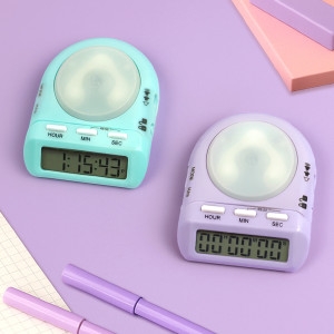 루아즈 무소음 시계 공부 초시계 타임 타이머 스톱 워치 LUAZ-ST3 스카이