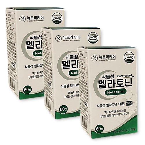 뉴트리케이 식물성 멜라토닌 60정