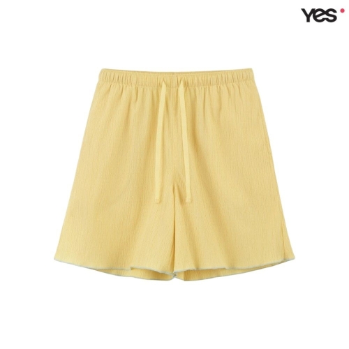 YES 레이온 소재 옐로우 여성 5부 이지웨어 하의 YSWEB452