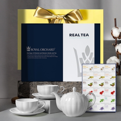 로얄오차드  스페셜 티팟 차 선물세트