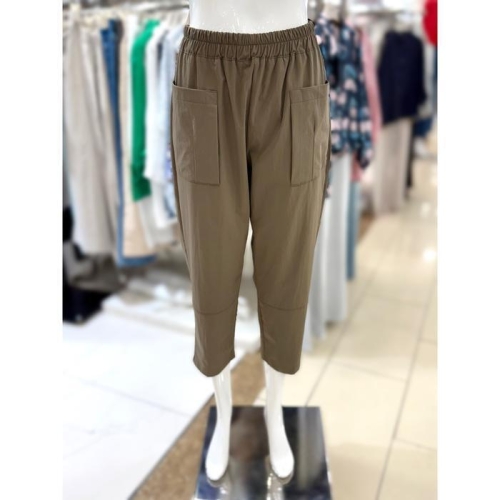 트리아나 소고 세이브존01 허리 밴딩 빅 포켓 배기 바지 AL2XA28