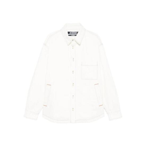 자크뮈스 contrast stitch shirt jacket OUM00115AD00018 T