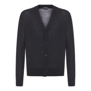 톰포드 V넥 버튼업 가디건 KNL004YMW103 LB999BLACK T