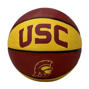 롤링스  NCAA USC 크로스오버 풀 사이즈 농구공, 원 사이즈, 팀 색상 126669