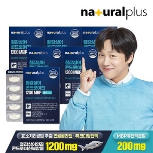 내츄럴플러스 철갑상어 콘드로이친 1200 MBP 플러스 1000mg 60정