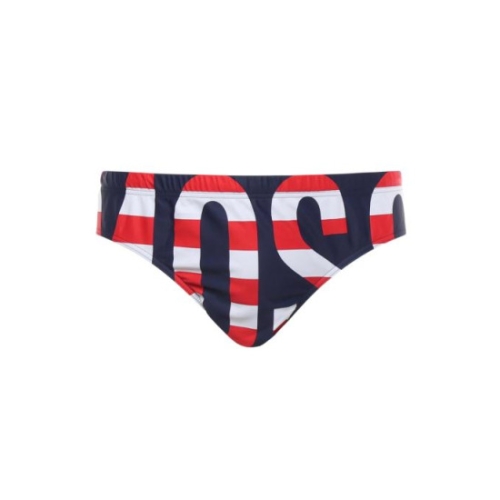 모스키노  스윔팬츠 V3A4210 49021289 BLUE RED BLUE