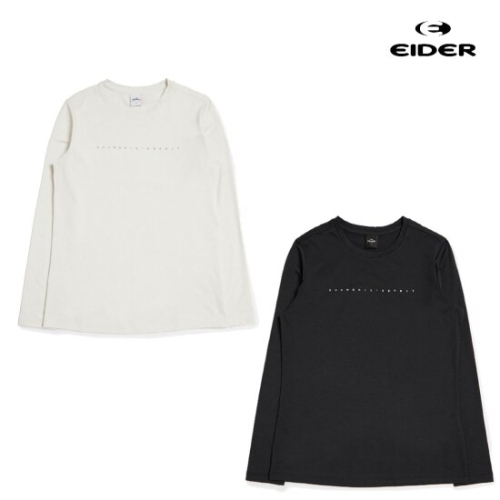 아이더 여성 잠재권축 긴팔 라운드 티셔츠 DWU22281