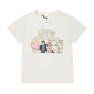 리던 024-02WCGT330 클래식 러브 여성 반팔티 타임메카