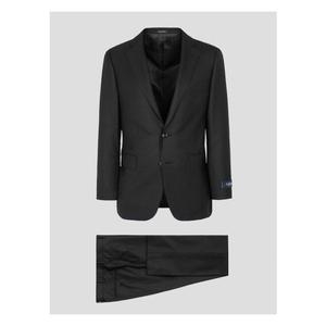 갤럭시 Prestige 울 솔리드 레귤러핏 수트 세트 블랙 PS001352585