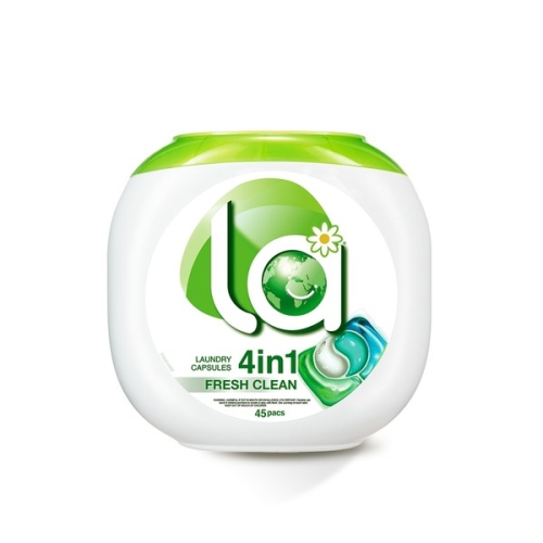 엘에이 캡슐 세탁세제 프레쉬클린 45개입