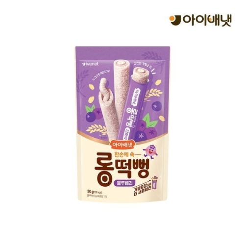 아이배냇 롱떡뻥 블루베리 30g